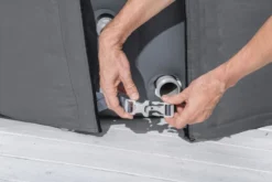 Bestway Lay-Z Spa Isolerende Beschermhoes - Ø 216 Cm -KOKIDO Winkel 1267 1900 thermal cover vastklikken resultaat 1