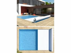 Open Aero Automatisch Oprolsysteem - Tot 5 Meter - Grijs -KOKIDO Winkel 1638438009 trimmy pvc blanc ambiance 1