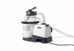 Intex Graphite Panel Pool - 478 X 124 Cm - Met Zandfilterpomp En Accessoires -KOKIDO Winkel 26384gn pomp 1