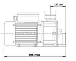 LX JA200 Spa Massagepomp 2 PK - 1 Speed -KOKIDO Winkel 3593.2