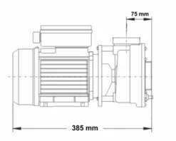 LX LP200 Spa Massagepomp 2 PK - 1 Speed -KOKIDO Winkel 3765.2 1