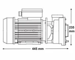 LX WP300 Spa Massagepomp 3 PK - 2 Speed 13 LX WP300 Spa Massagepomp 3 PK - 2 Speed -KOKIDO Winkel 3771.2bis 1