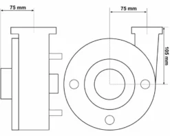 LX WP300 Spa Massagepomp 3 PK - 2 Speed 11 LX WP300 Spa Massagepomp 3 PK - 2 Speed -KOKIDO Winkel 3771.4bis 1