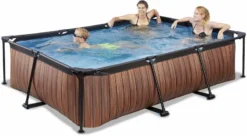 EXIT TOYS EXIT Wood Zwembad - 300 X 200 X 65 Cm - Met Filterpomp -KOKIDO Winkel 662 1200 exit 30 00 32 10 int 4