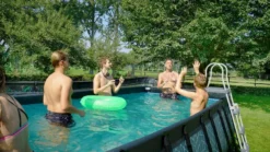 EXIT TOYS EXIT Wood Zwembad - 540 X 250 X 122 Cm - Met Zandfilterpomp En Trap -KOKIDO Winkel 675 1200 exit 30 27 53 10 int 9