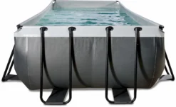 EXIT TOYS EXIT Black Leather Zwembad - 540 X 250 X 122 Cm - Met Zandfilterpomp En Trap -KOKIDO Winkel 735 1200 exit 30 27 53 20 int 3