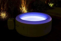 Bestway Lay-Z Spa Tahiti AirJet Opblaasbare Spa - 4 Persoons -KOKIDO Winkel 800 1200 60007 night scene 0013 pr web