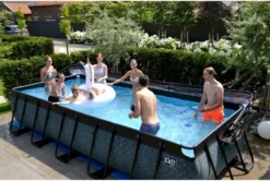 EXIT TOYS EXIT Stone Zwembad - 540 X 250 X 100 Cm - Met Zandfilterpomp En Trap -KOKIDO Winkel 808 1200 exit 30 17 53 00 int 12