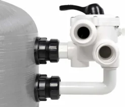 W'eau SPP-700 Polyester Versterkt Side Mount Zandfilter 20m³ -KOKIDO Winkel 900 1048 sidemountfiberglass white grey 4 2