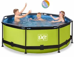 EXIT TOYS EXIT Lime Zwembad - 244 X 76 Cm - Met Filterpomp -KOKIDO Winkel 900 1161 exit 30 12 08 40 int 3