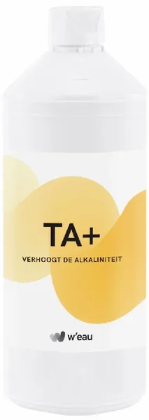 W'eau TA+ Alkaliteit - 1 Liter