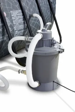 EXIT TOYS EXIT Stone Zwembad - 540 X 250 X 100 Cm - Met Zandfilterpomp En Trap -KOKIDO Winkel 900 601 exit 30 17 53 00 int 6