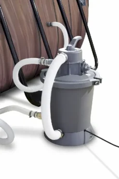 EXIT TOYS EXIT Wood Zwembad - 540 X 250 X 100 Cm - Met Zandfilterpomp En Trap -KOKIDO Winkel 900 601 exit 30 17 53 10 int 6