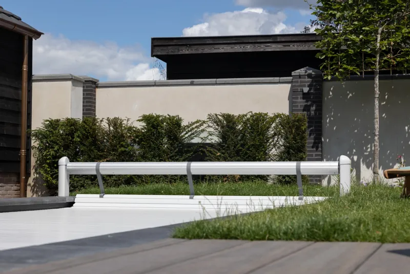 Open Classic Automatisch Oprolsysteem - Tot 3 Meter - Wit 4 Open Classic Automatisch Oprolsysteem - Tot 3 Meter - Wit - Afbeelding 4