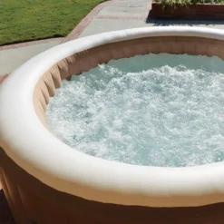 Intex Pure Spa Bubble Therapy Opblaasbare Spa - 6 Persoons -KOKIDO Winkel beige2