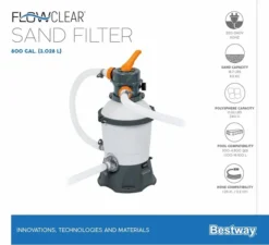 Bestway Flowclear Zandfilterpomp 3 M3/u 16 Bestway Flowclear Zandfilterpomp 3 M3/u -KOKIDO Winkel bestway flowclear zandfilterpomp 3 0 m3uur 19