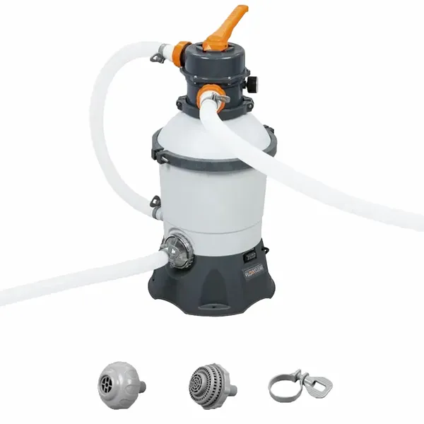 Bestway Flowclear Zandfilterpomp 3 M3/u 1 Bestway Flowclear Zandfilterpomp 3 M3/u