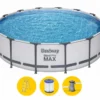 Bestway Steel Pro MAX Zwembad - 366 X 100 Cm - Met Filterpomp En Accessoires