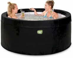 EXIT TOYS EXIT Leather Premium Opbouw Spa - 2-4 Persoons -KOKIDO Winkel exit leather premium 4 opblaasbare spa sfeer