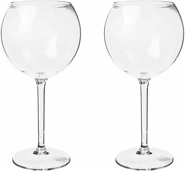 HappyGlass Miss Liza Kunststof Cocktailglas - 2 Stuks 1 HappyGlass Miss Liza Kunststof Cocktailglas - 2 Stuks