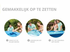 Intex Metal Frame Pool - 305 X 76 Cm -KOKIDO Winkel intex opzetinstructie 3