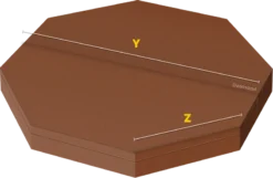 Spa Cover Tot 250 Cm - Model 3