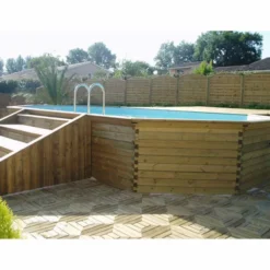 Gardipool Oblong 8.10 X 4.60 X 1.33 M Houten Zwembad -KOKIDO Winkel oblong7 3