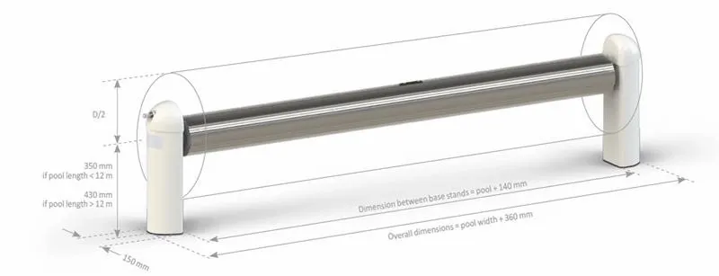 Open Classic Automatisch Oprolsysteem - Tot 5 Meter - Wit 2 Open Classic Automatisch Oprolsysteem - Tot 5 Meter - Wit - Afbeelding 2