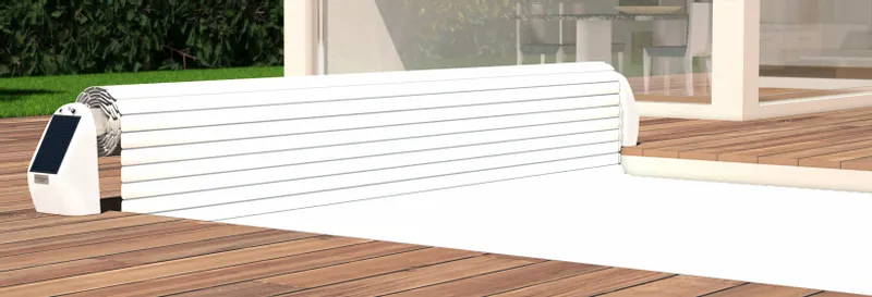 Open Solar Energy Automatisch Oprolsysteem - Tot 5 Meter - Wit 1 Open Solar Energy Automatisch Oprolsysteem - Tot 5 Meter - Wit