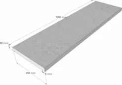 Scandi Roc Modena Randtegel - Diamond Grey -KOKIDO Winkel scandi roc modena randtegel afmetingen 2