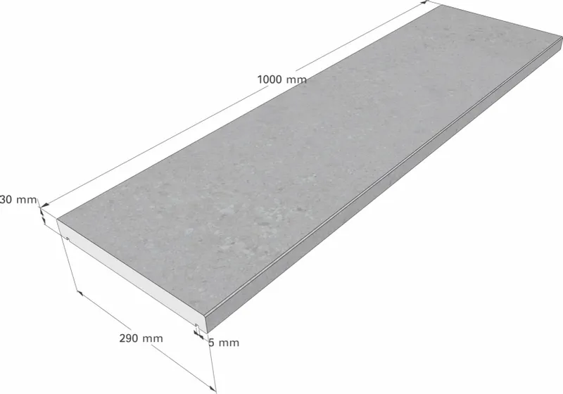 Scandi Roc Modena Randtegel - Shadow Grey 3 Scandi Roc Modena Randtegel - Shadow Grey - Afbeelding 3