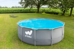 W'eau Steel Frame Zwembad - 427 X 122 Cm - Met Filterpomp En Accessoires -KOKIDO Winkel w eau zwembad noppenfolie