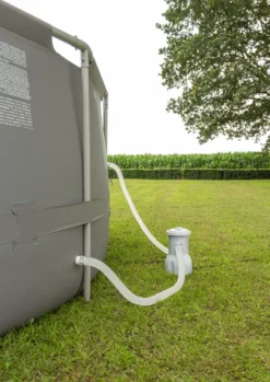 W'eau Steel Frame Zwembad - 427 X 122 Cm - Met Filterpomp En Accessoires -KOKIDO Winkel w eau zwembad pomp