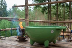 Weltevree Dutchtub Original Houtgestookte Hottub - 4 Personen - Groen -KOKIDO Winkel weltevree dutchtub original olive green medium 2